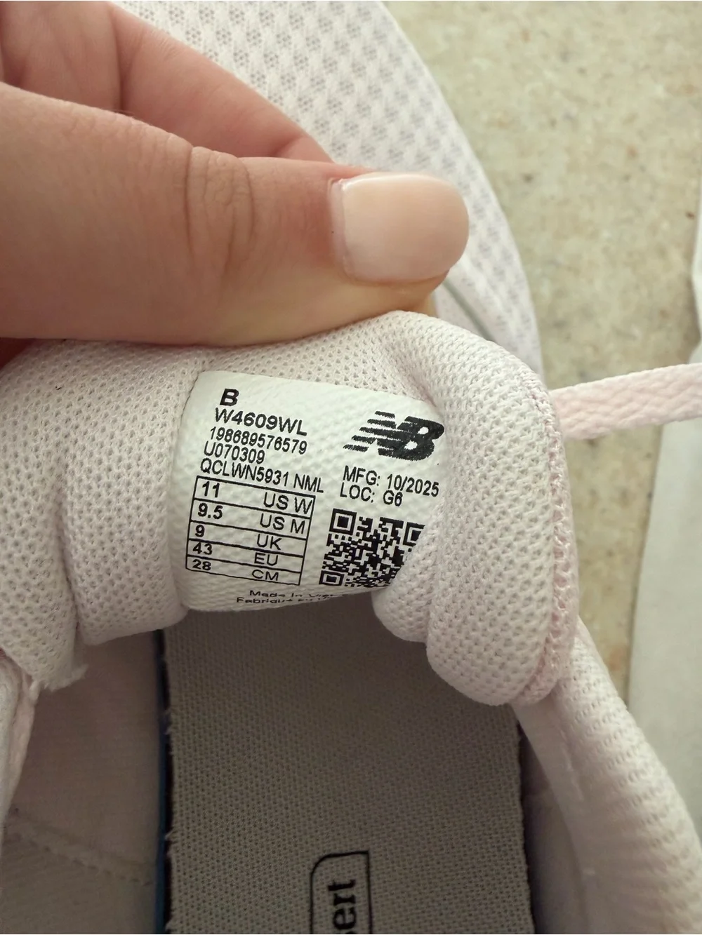 New Balance Women's 460 Pastel Pink Athletic Sneakers